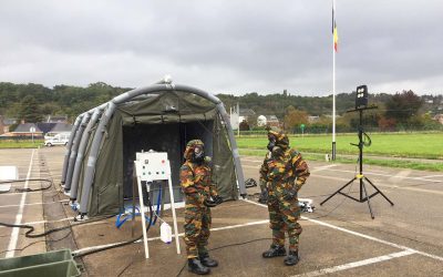 Traje NBQ militar y trajes anti radiación