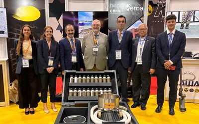 Hispano Vema muestra su experiencia en descontaminación NBQ para la protección de infraestructuras críticas en DSA 2026